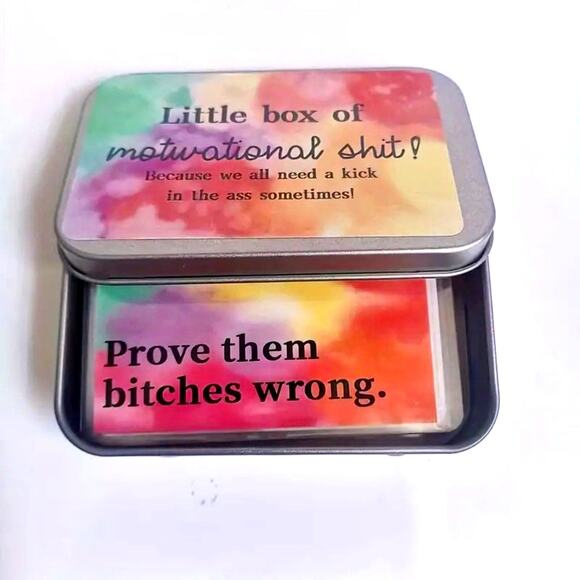 Little Box of Motivational Sh*t - 20 pc set - Picture 1 of 8